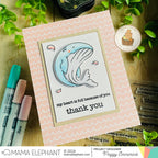 Mama Elephant Plain Rectangle Frames Creative Cuts Steel Dies single