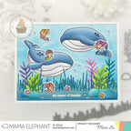 Mama Elephant Plain Rectangle Frames Creative Cuts Steel Dies