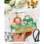 Mama Elephant Plant Picks Creative Cuts Steel Dies barn