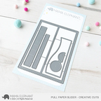 Mama Elephant Pull Paper Slider Creative Cuts Steel Dies