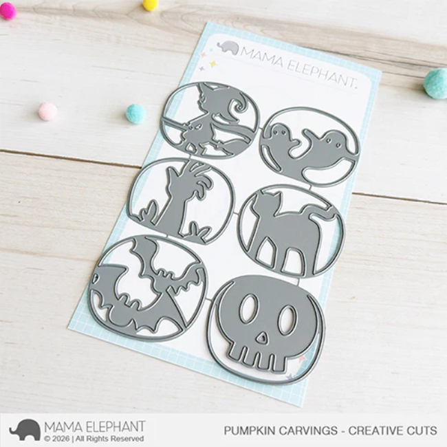Mama Elephant Pumpkin Carvings Creative Cuts Steel Dies