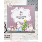 Mama Elephant Ribbon Tags Creative Cuts Steel Dies rabbits