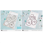 Mama Elephant Round Tag Buddies Clear Stamp and Die Set