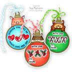 Mama Elephant Round Tag Friends STAMPtember Exclusive Stamps And Dies Holiday Tags twine | color-code:ALT01