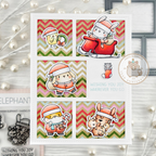 Mama Elephant Santa's Friends Creative Cuts Steel Dies critters