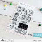 Mama Elephant Science Class Clear Stamps