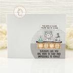 Mama Elephant Science Class Creative Cuts Steel Dies cat teacher