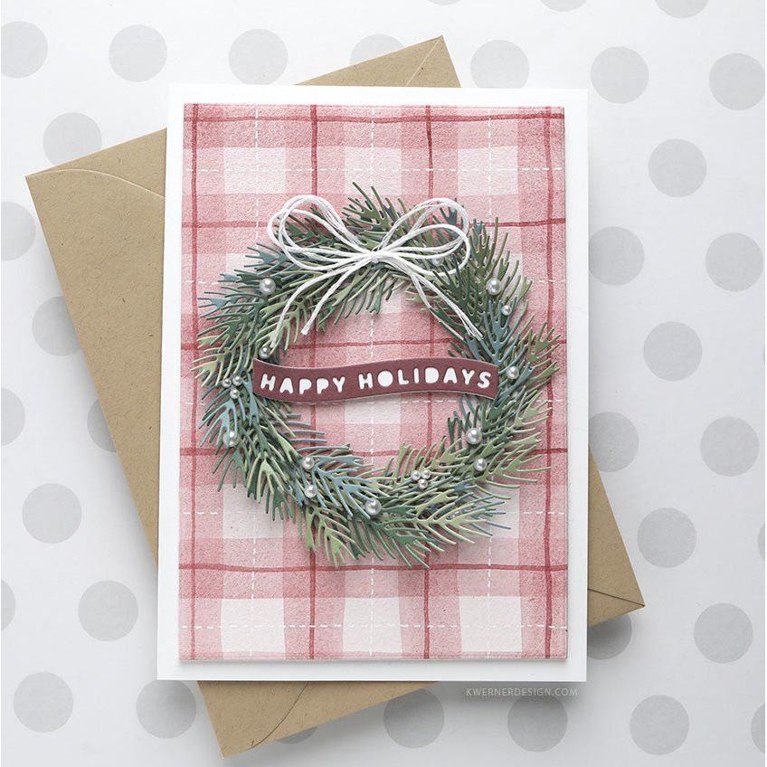 Mama Elephant Serenity Ornament Creative Cuts Steel Dies wreath | color-code:ALT03