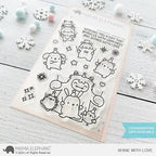 Mama Elephant Shine with Love Clear Stamps*