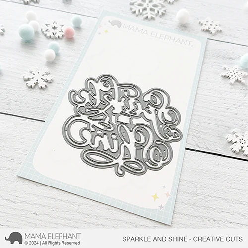 Mama Elephant Sparkle and Shine Creative Cuts Steel Dies