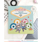 Mama Elephant Square Sunburst Creative Cuts Steel Dies hello