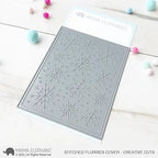 Mama Elephant Stitched Flurries Cover Creative Cuts Steel Dies