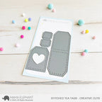 Mama Elephant Stitched Tea Tags Creative Cuts Steel Dies