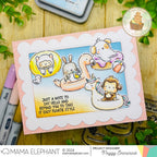 Mama Elephant Summer Floaties Creative Cuts Steel Dies party
