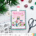 Mama Elephant Surprise Gifts Clear Stamps pink