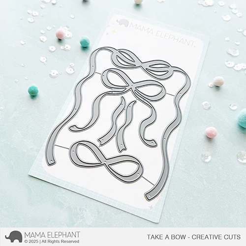 Mama Elephant Take A Bow Creative Cuts Steel Dies