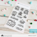 Mama Elephant Tangled Lights Clear Stamps