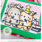 Mama Elephant Tangled Lights Clear Stamps close up