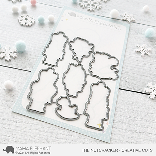 Mama Elephant The Nutcracker Clear Stamp and Die Set die
