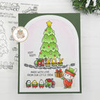 Mama Elephant Tiny Helpers Clear Stamps train