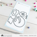 Mama Elephant Twinkle Twinkle Clear Stamp and Die Set just die