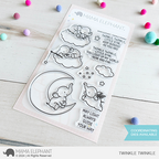 Mama Elephant Twinkle Twinkle Clear Stamp and Die Set just stamp