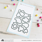 Mama Elephant Walking Zombies Creative Cuts Steel Dies