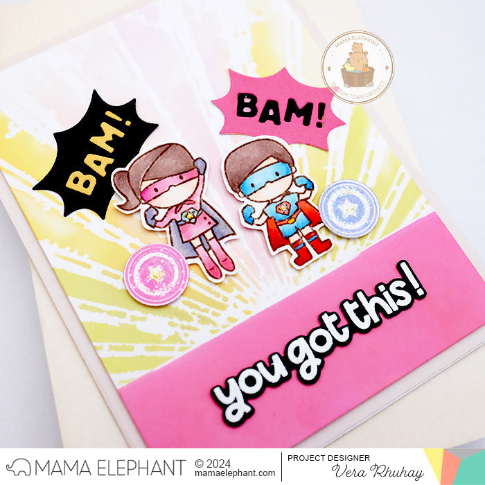 Mama Elephant Way to Go Creative Cuts Steel Dies super