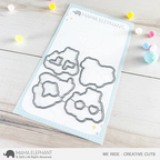 Mama Elephant We Ride Clear Stamp and Die Set product image 2