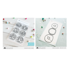Mama Elephant Wonderland Globes Clear Stamp and Winter Globes Die Set