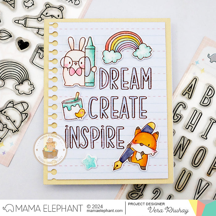 Mama Elephant Write With Me Creative Cuts Steel Dies note