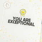 Mama Elephant You're A Super Star Clear Stamps gold star