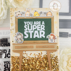 Mama Elephant You're A Super Star Creative Cuts Steel Dies shaker card
