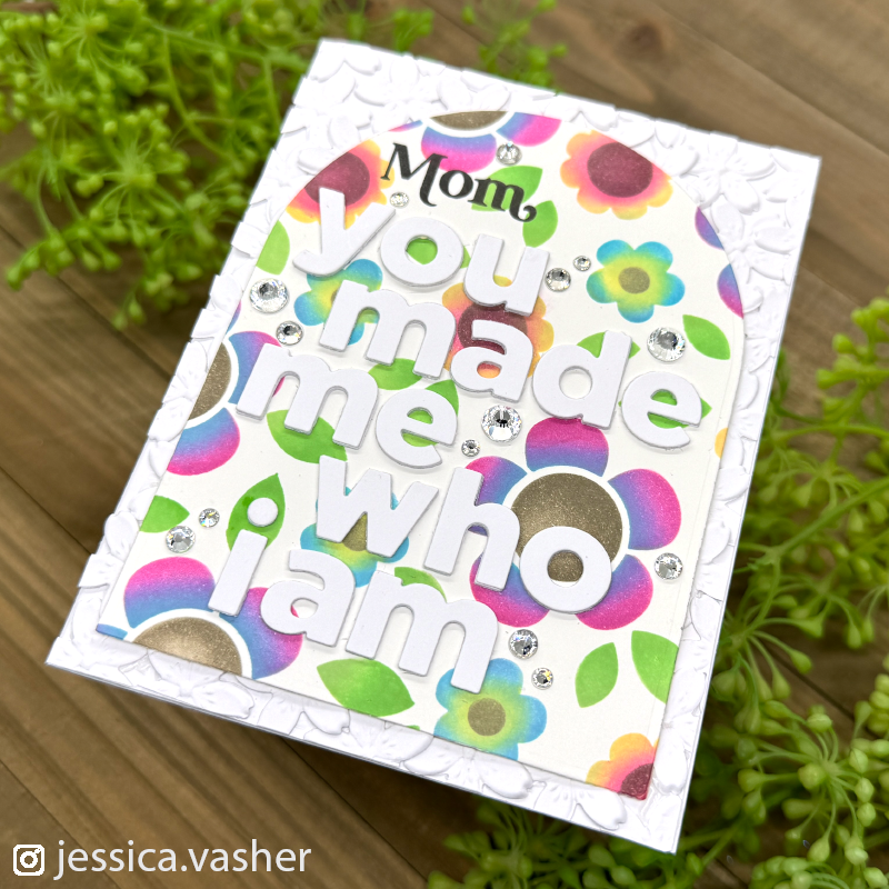 Simon Says Clear Stamps Mamacita 3044ssc Be Bold Mom Card