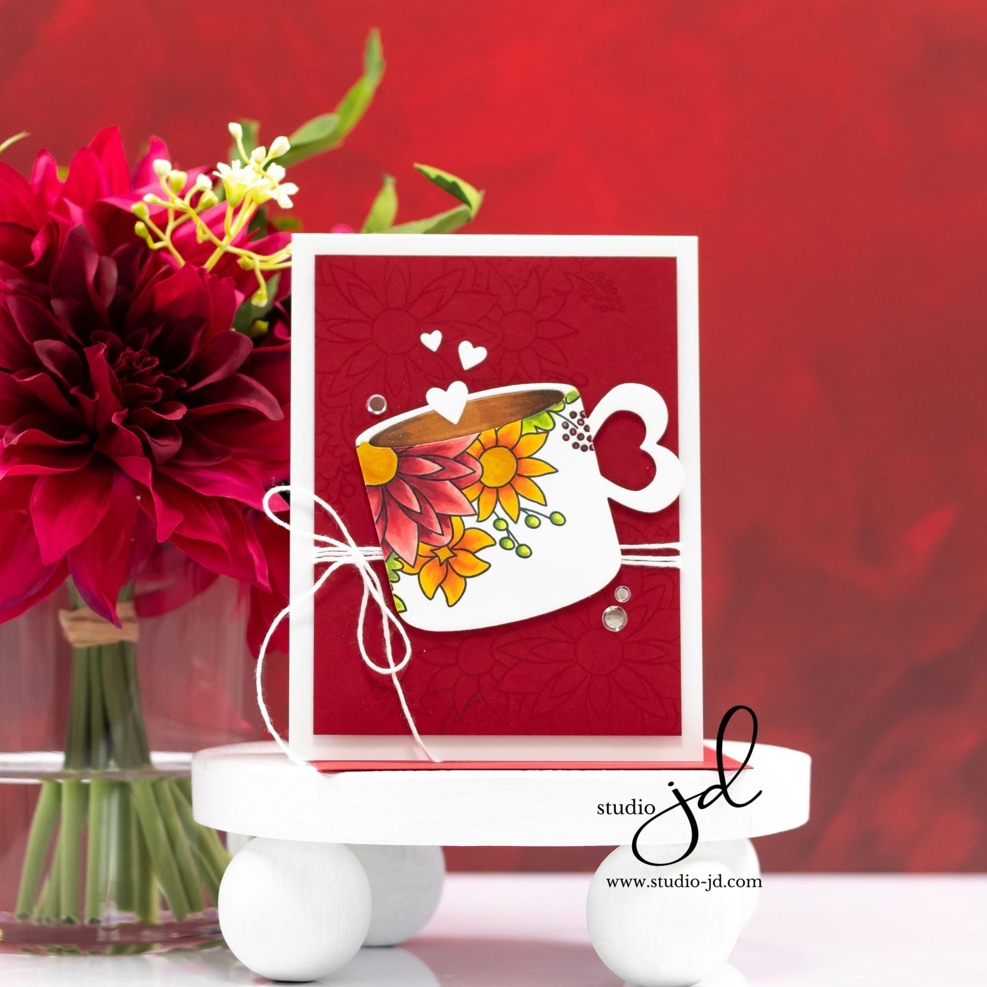 Simon Says Clear Stamps Mandala Blossoms 2199ssc You Are My Favorite Floral Mug Card | color-code:ALT04