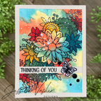 Simon Says Clear Stamps Mandala Blossoms 2199ssc You Are My Favorite Thinking of You Card