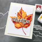 Simon Says Stamp Red Maple Wafer Dies 1440mdc Thanks Card | color-code:ALT08