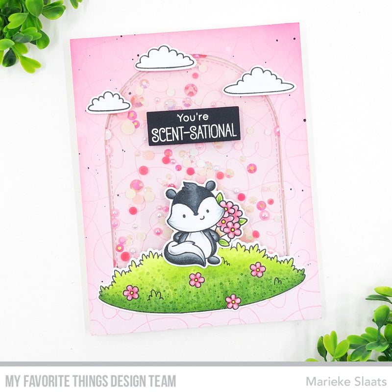 My Favorite Things Scent-sational Skunks Clear Stamps jb027 You're Scent-sational | color-code:alt1