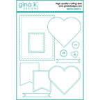 Gina K Designs MASTER LAYOUTS 4 Die Set 7382