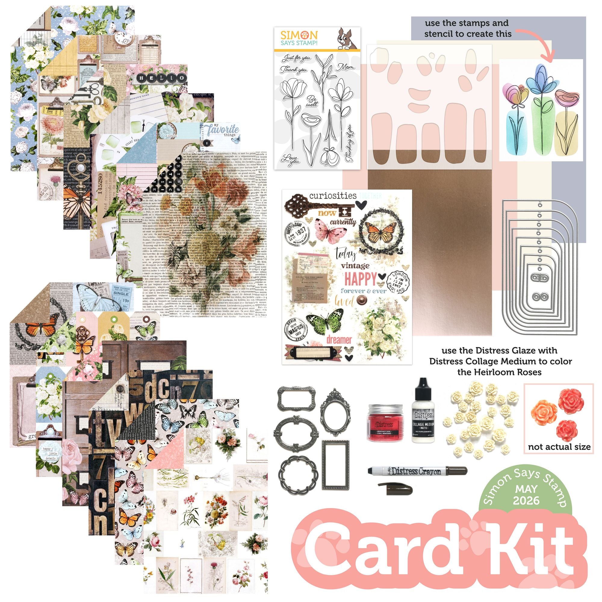 May 2026 Card Kit of the Month Contents