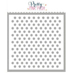 Pretty Pink Posh MEDIUM POLKA DOT Stencil