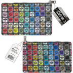 Tim Holtz Small And Medium Distress Zipper Bag Bundle Medium Front and Back