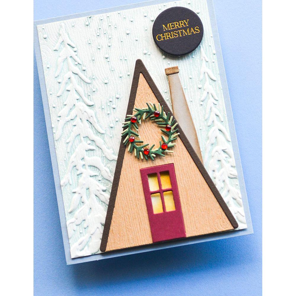 Memory Box A Frame House Dies 94820 merry christmas