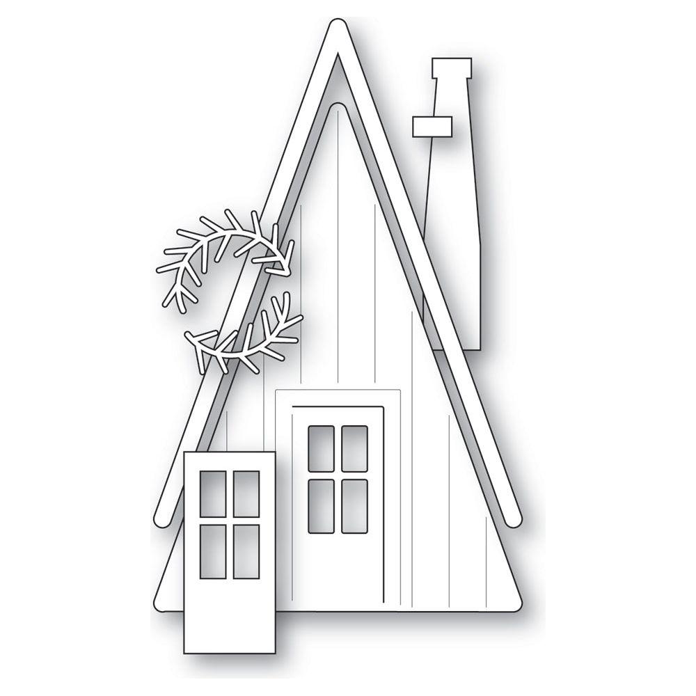 Memory Box A Frame House Dies 94820 pieces