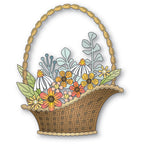 Memory Box Arched Flower Basket Dies 94951