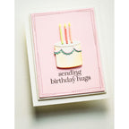 Memory Box Birthday Chic Clear Stamps cl5288 hugs