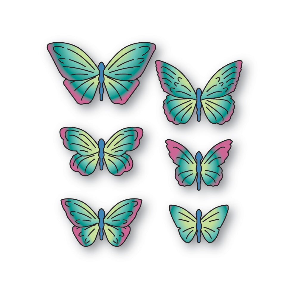 Memory Box Brilliant Butterflies Dies 94940