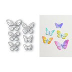Memory Box Brilliant Butterflies Dies 94940 outline