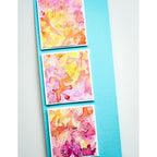 Memory Box Butterfly Kaleidoscope Cling Stamp cs2085 color