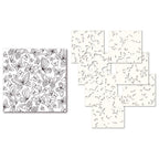Memory Box Butterfly Kaleidoscope Stencil and Stamp Bundle